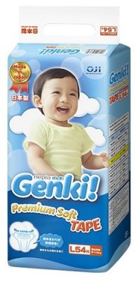    Genki  Premium Soft L (9-14 ) 54 .