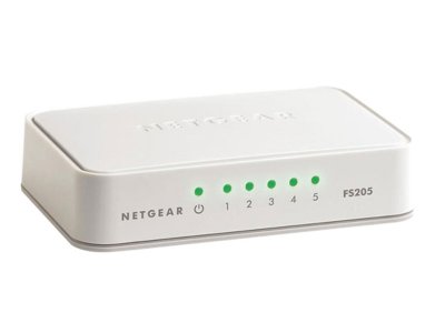    Netgear (FS205-100PES) 5- 10/100 /    
