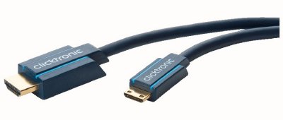      ClickTronic HDMI to mini-HDMI Ethernet Casual HD/4K/3D-TV 1m 70320