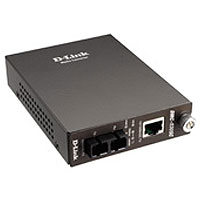    D-Link (DMC-530SC) 100Base-TX to 100Base-FX single-mode Media Converter (1UTP, 1SC)