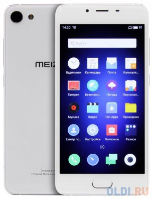    Meizu U10  5" 32  LTE Wi-Fi GPS 3G U680H-32-S