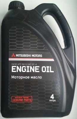     MITSUBISHI Engine Oil 0W-30, , 4 , MZ320754