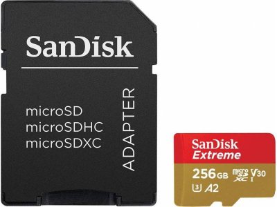     256Gb - SanDisk Extreme MicroSD Class 10 SDSQXA1-256G-GN6MA    SD