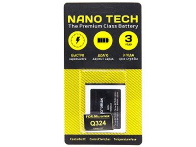    Nano Tech 1500 mAh  Micromax Q324