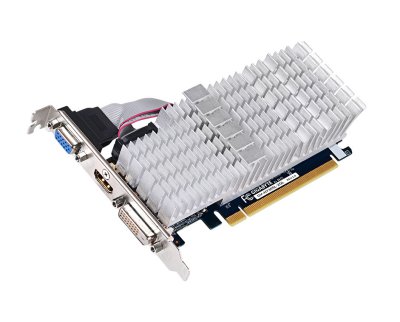   GigaByte GeForce GT 630 810Mhz PCI-E 2.0 2048Mb 1600Mhz 128 bit DVI HDMI HDCP GV-N630-2GI
