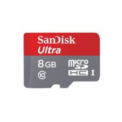     8Gb microSDHC SanDisk Ultra Android (SDSDQUAN-008G-G4A), Class 10, UHS-I, RTL