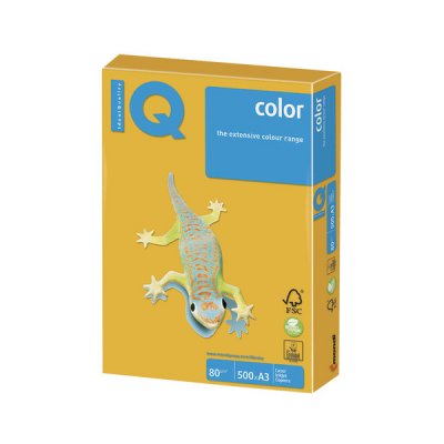     IQ Color A3 80g/m2 500  Sunny Yellow SY40 110684
