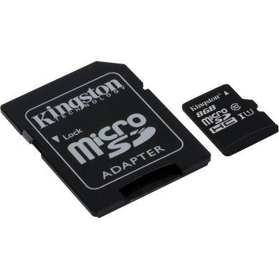   Kingston microSDHC Class 10 UHS-I 8GB     (45/10 /)