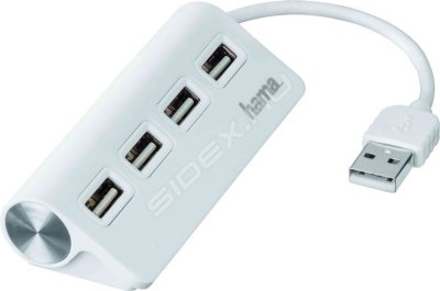    USB 2.0  4  (Hama Hub-12178) ()