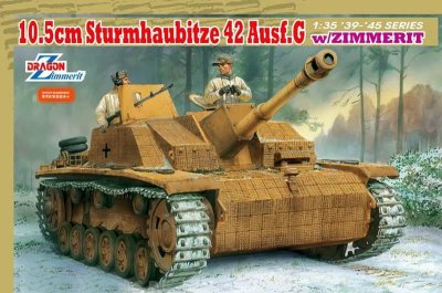      Dragon Sturmhaubitze 42 Ausf.G w/ZIMMERIT 6454