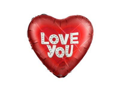     Anagram I Love You  18-inch Red 1352421