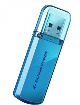  USB - Silicon Power USB Drive 32Gb Helios 101 SP032GBUF2101V1B {USB2.0, Blue}