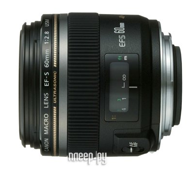    Canon EF-S 60 mm F/2.8 USM macro .