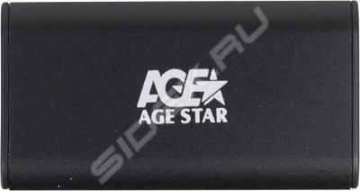      HDD/ODD AgeStar 3UBMS1 Black (1x1.8, USB 3.0/mSATA)