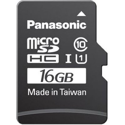     Panasonic microSDHC 16Gb 45MB/s, Class 10, UHS-I U1 (RP-SMGA16GAK)