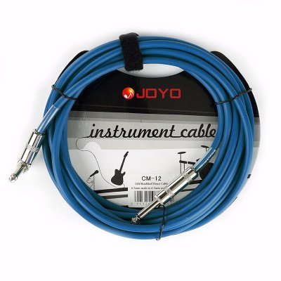     JOYO CM-12 Cable 6.3 Jack/M TS- 4.5m Blue