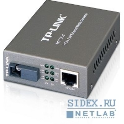     TP-Link MC112CS  10/100M RJ45 to 100M single-mode, Full-duplex, u
