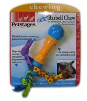  PETSTAGES Mini Barbell Chew   