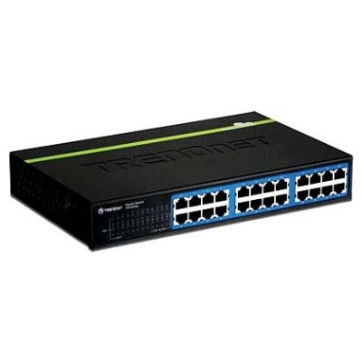    TRENDnet (TEG-S24Dg) 24-port Gigabit GREENnet Switch (24UTP-10/100/1000 Mbps)