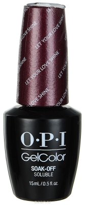   OPI - "GelColor",  Let Your Love Shine, 15 