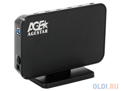   AGESTAR USB 3.0   2.5 3UB2O7 (BLACK) USB3.0, +, 