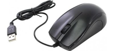    OKLICK Optical Mouse (185M) (Black) (RTL) USB 3btn+Roll (945606)