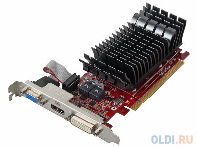   2Gb (PCI-E) ASUS R7240-SL-2GD3-L (R7 240) GDDR3, 128 bit, 2*DVI, HDMI, Retail