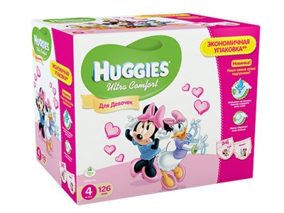    Huggies Ultra Comfort Box   4 (8-14 ), Disney Box, 126 .
