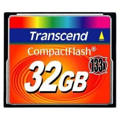   32Gb   CompactFlash (CF) Transcend (TS32GCF133) 133X