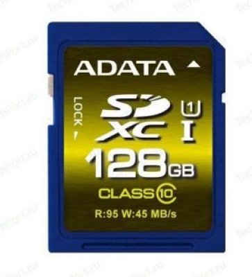   A-Data ASDX128GUI1CL10-R   128GB Premier Pro SDXC Class 10 UHS-I U1 (95/45 MB/s)