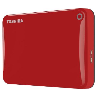     500 Gb Toshiba CANVIO Connect II 2.5" USB 3.0 Red (HDTC805ER3AA)