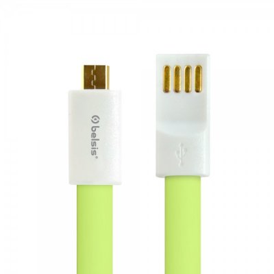     Belsis micro USB - USB A 1m BS1003 Green