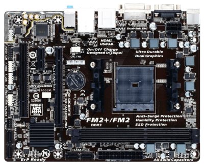     GigaByte GA-F2A68HM-S1 RTL {SocketFM2+ PCI-E Dsub GbLAN SATA RAID MicroATX 2DDR-II