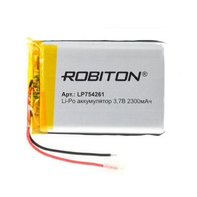    LP754261 - Robiton 3.7V 2300mAh 14909