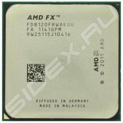    AMD FX-8120 X8 (3100MHz, 16Mb, Socket AM3 +) OEM