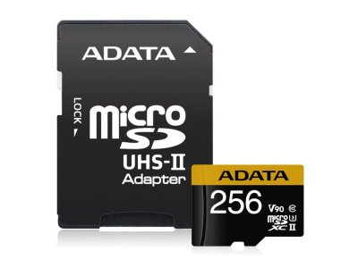     256Gb - A-Data MicroSD Premier ONE microSDXC AUSDX256GUII3CL10-CA1
