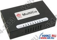    MultiCo (EW-108(T/R)) NWay Fast E-net Switch 8-port (8UTP, 10/100Mbps) + ..