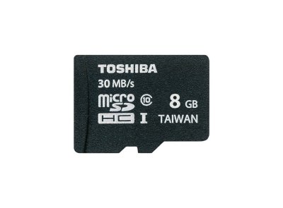    Toshiba Micro SecureDigital 8Gb SD-C008UHS1 {MicroSDHC Class 10 UHS-I, SD adapter}