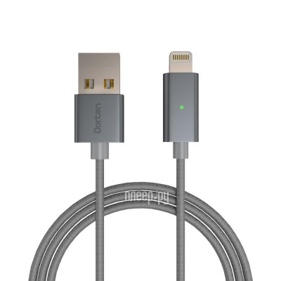     Dorten Smart LED USB - Lightning iPhone/iPad/iPad mini/iPod Space Grey DN303100