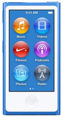  MP3- APPLE iPod Nano 16Gb Silver (MKN22RU/A)