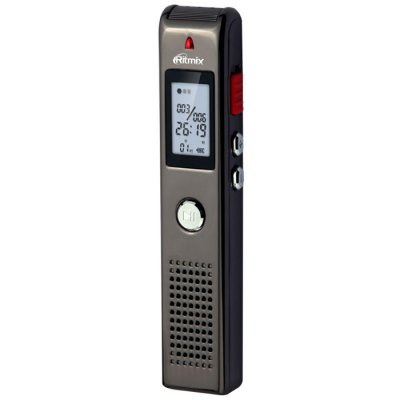Товар почтой Цифровой диктофон Ritmix RR-100 4 ГБ, черный