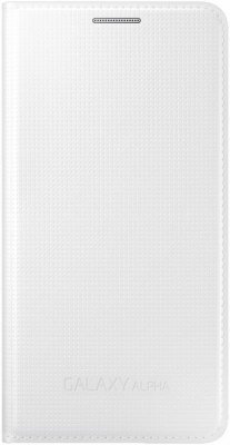   - Samsung Galaxy Alpha SM-G850F Flip Cover EF-FG850BFEGRU ORIGINAL White