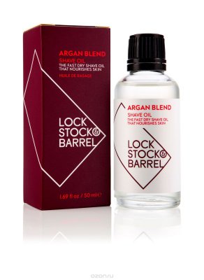   Lock Stock & Barrel          Argan Blend Shave Oi