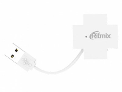    USB Ritmix CR-2404 USB 4-ports White