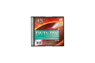   DVD+RW 4.7 Gb VS 4 -12x Slim Case