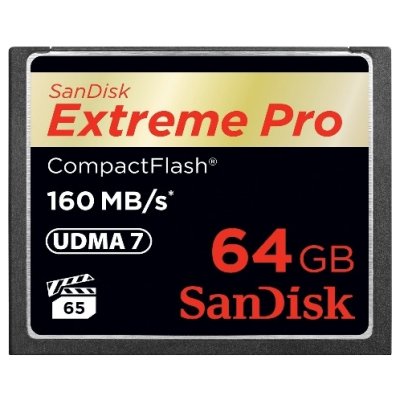     Sandisk Extreme Pro CompactFlash 160MB/s 16GB