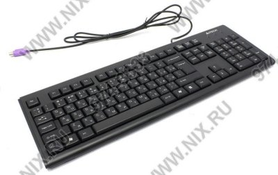    A4-Tech X-Slim Multimedia Keyboard KL-7MU (PS/2) 104 +17  / + USB 