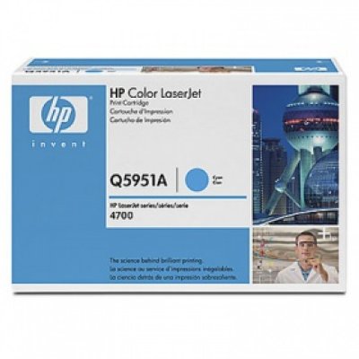   Q5951A  HP (Color LaserJet 4700) cyan .