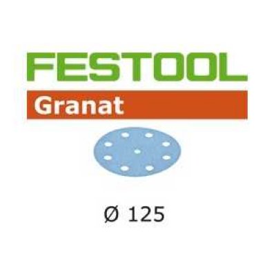   Festool .. Granat P80, .  50 . STF D125/9 P 80 GR 50X