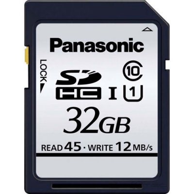    Panasonic RP-SDRC32GAK SDHC 32Gb 45MB/s, Class 10, UHS-I